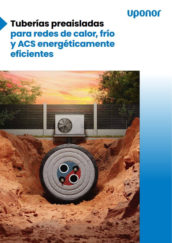 Tuberías preaisladas para redes de calor, frío y ACS energéticamente eficientes