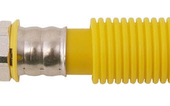 Gasinstallatie Gas MLC leiding geel in mantel