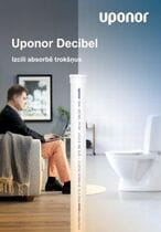 Uponor Decibel ēku kanalizācijas sistēma