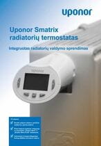 Uponor Smatrix radiatorių termostatas (brošiūra)