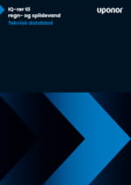 Uponor IQ rør til regn- og spildevand datablad DK