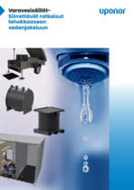 Uponor siirrettävät varavesisäiliöt juomavedelle