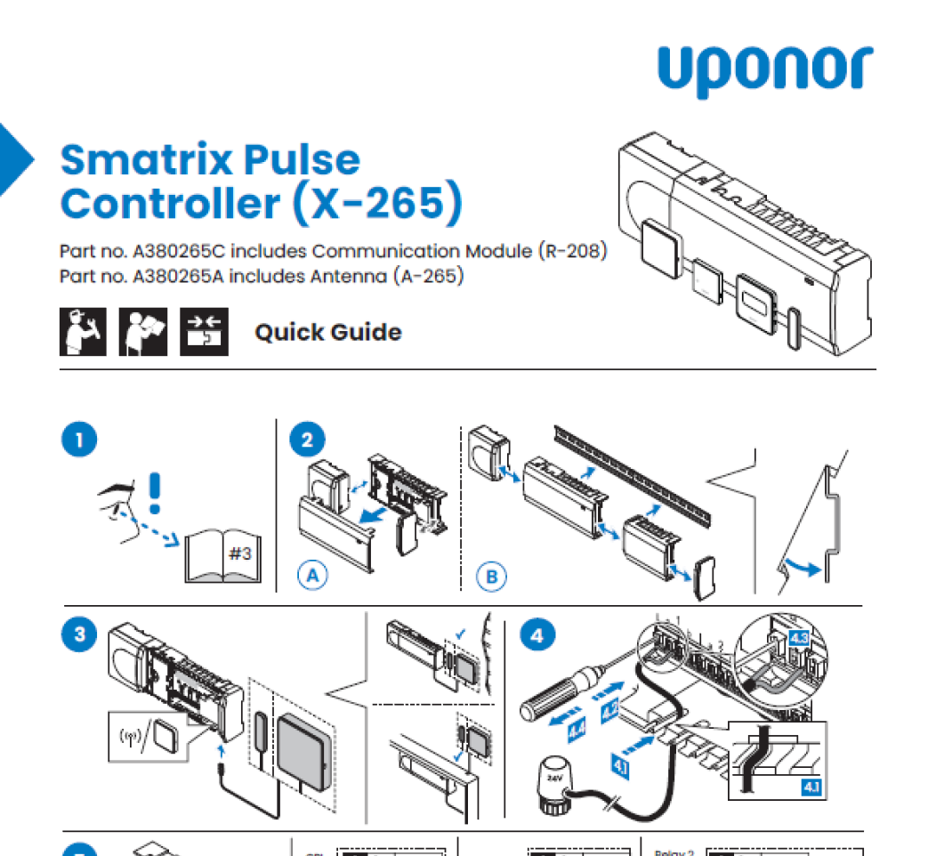 Smatrix Pulse Controller (X-265) | Quick Guide