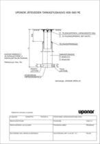 Tarkastuskaivo 400-560/110-400, PE, tilauskaivo
