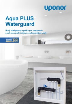 Uponor Aqua Plus Waterguard - pre ochranu proti únikom vody