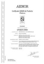 AENOR Uponor Klett Autofijacion Neorol G25