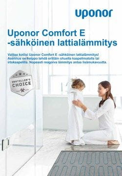 Comfort E -sähköinen lattialämmitys