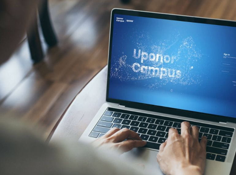 Uponor Campus - verkko-oppimisalusta alan ammattilaisille