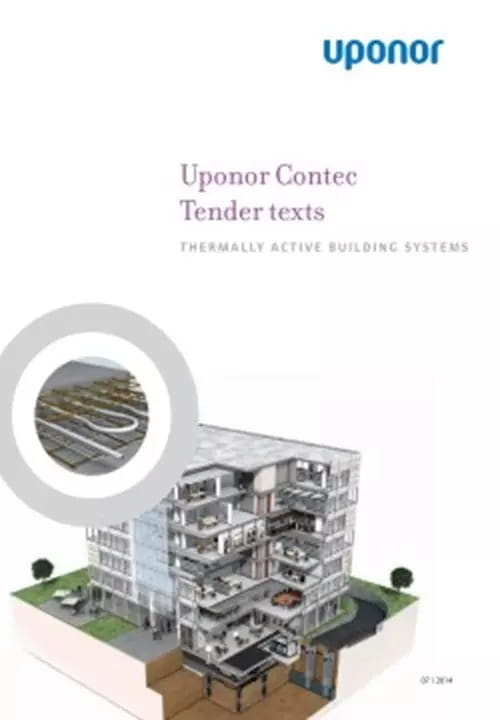 Uponor Contec tender texts