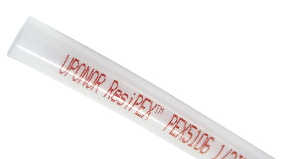 ResiPEX straight lengths with red print