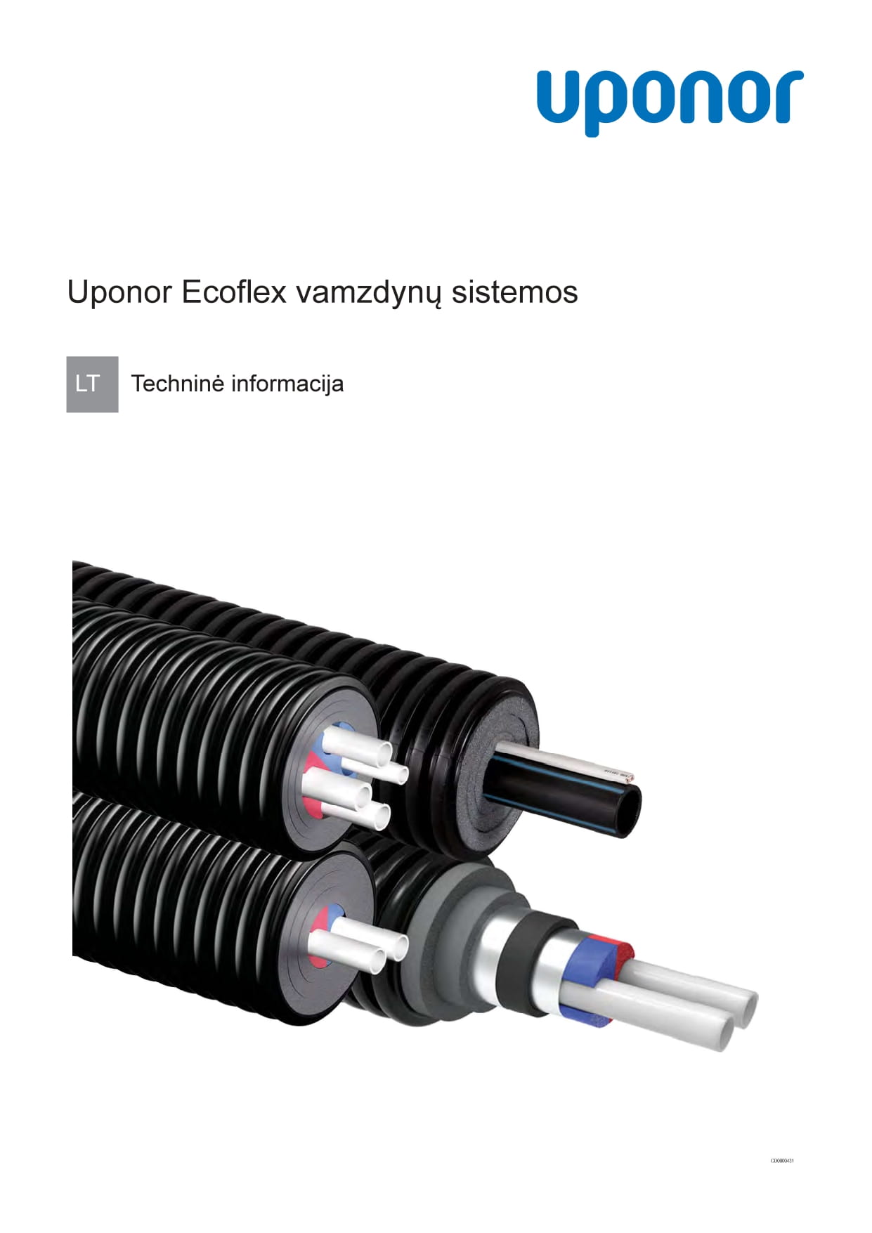 Uponor Ecoflex vamzdynų sistemos