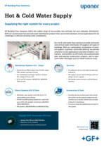 GF Hot Cold Water Supply system overview brochure