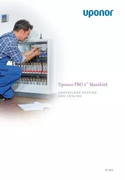 Uponor PRO 1" Manifold