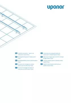 Uponor Classic instalační manuál