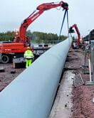 Plastic pipes withstand factory process waters