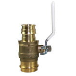 Válvula de bola de transición de latón sin plomo (LF) ProPEX - Presión de cobre