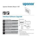 Uponor Smatrix Wave I-167 (naudojimo instrukcija)