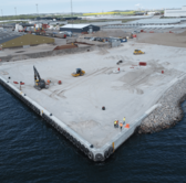 The Port of Aalborg is based on sustainable sewer pipes
