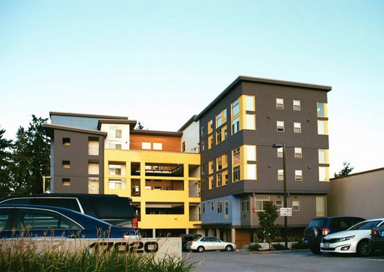 Interubran loft apartments in Seattle WA. An Uponor case study