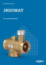 GF JRGUMAT thermostatic mixing valves brochure