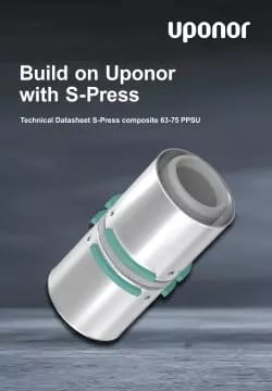 Uponor S-Press composite 63 and 75mm new