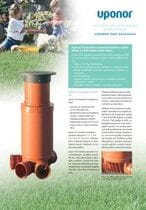 Sadzīves un lietusūdeņu kanalizācija, Uponor PRO skatakas