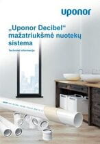 Uponor Decibel (techninė informacija) 2018