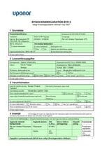 FDV Uponor Kumsystem PP