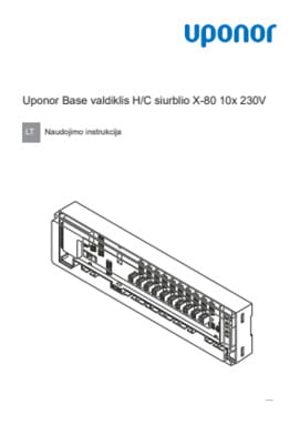 Uponor Base X-80