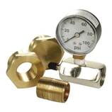 Brass manifold pressure test kits