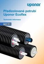 Uponor Ecoflex předizolované potrubí
