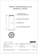 Kansivälppäkaivo 560 1,5 m, 1057482