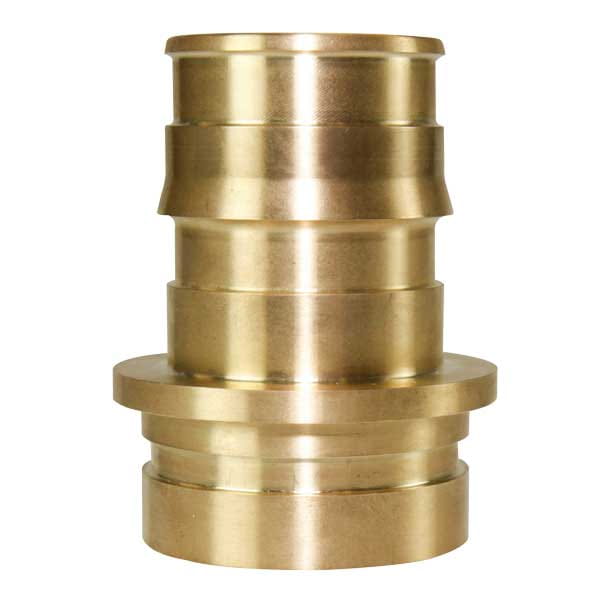 ProPEX Roll-groove Fitting Adapter; 2" PEX Brass; 2-1/2" IPS Roll Groove; Roll-groove; LFV2962025; lfv2962025