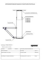 Jäteveden tarkastuskaivo pudotusputkistolla