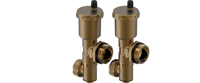 Uponor Vario set automatic air vent/drain valve B