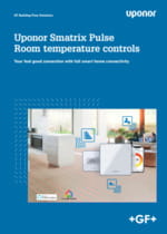 Uponor Smatrix Pulse room temperature controls brochure
