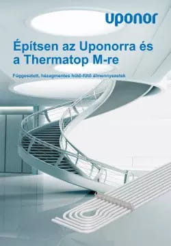 Uponor Thermatop-M Tervezési segédlet