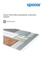 Uponor Siccus Mini juhend