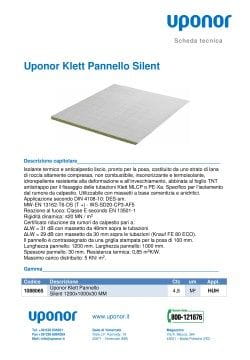 Uponor Klett Pannello SIlent