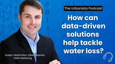 How can data-driven solutions help tackle water loss?