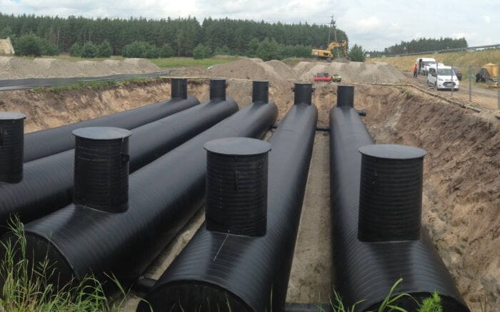 storm water tanks Uponor