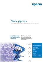 Plastic Pipe Saw - Uponor Infra Technology