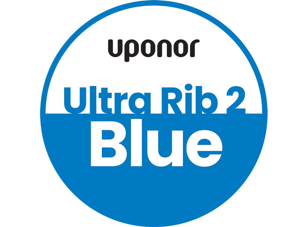 Ultra Rib 2 Blue - fossilfritt, hållbart rör för miljövänliga ledningsnät | Uponor
