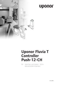 Uponor Fluvia T Pumpgrupp Push-12 CH