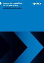 Slamavskiljare 2,4 kubik