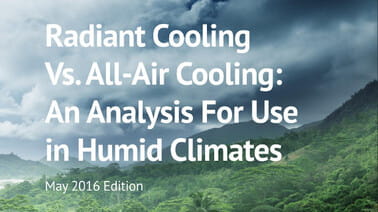 Studie o sálavém chlazení versus chlazení vzduchem