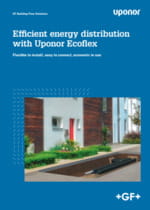 Uponor Ecoflex pre insulated pipe systems brochure