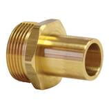Brass manifold combination adapter fitting adapters