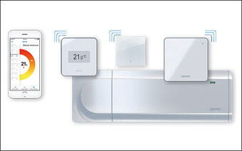 Room and supply temperature controls
