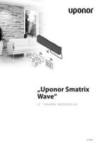 Uponor Smatrix Wave (naudojimo instrukcija)